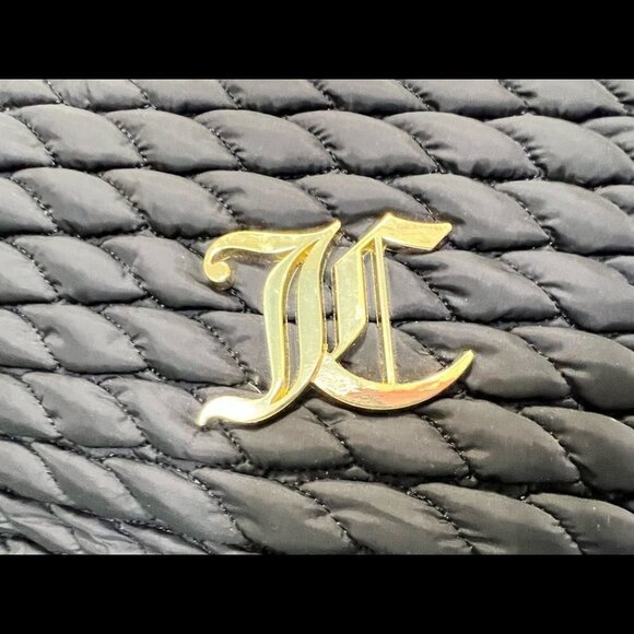 Juicy Couture Black Quilted Make up Bag - Picture 3 of 10